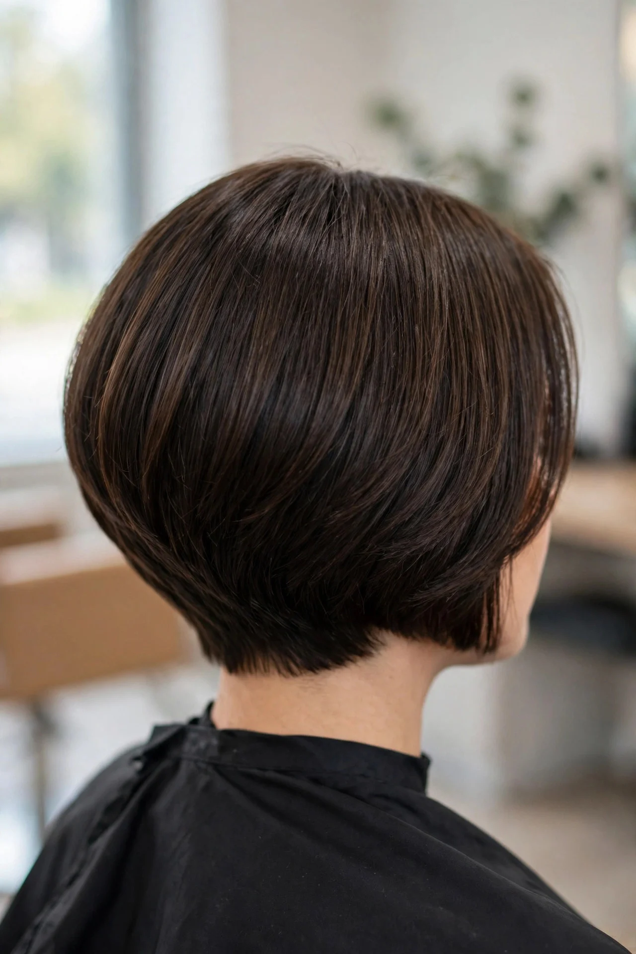 Sleek Stacked Bob