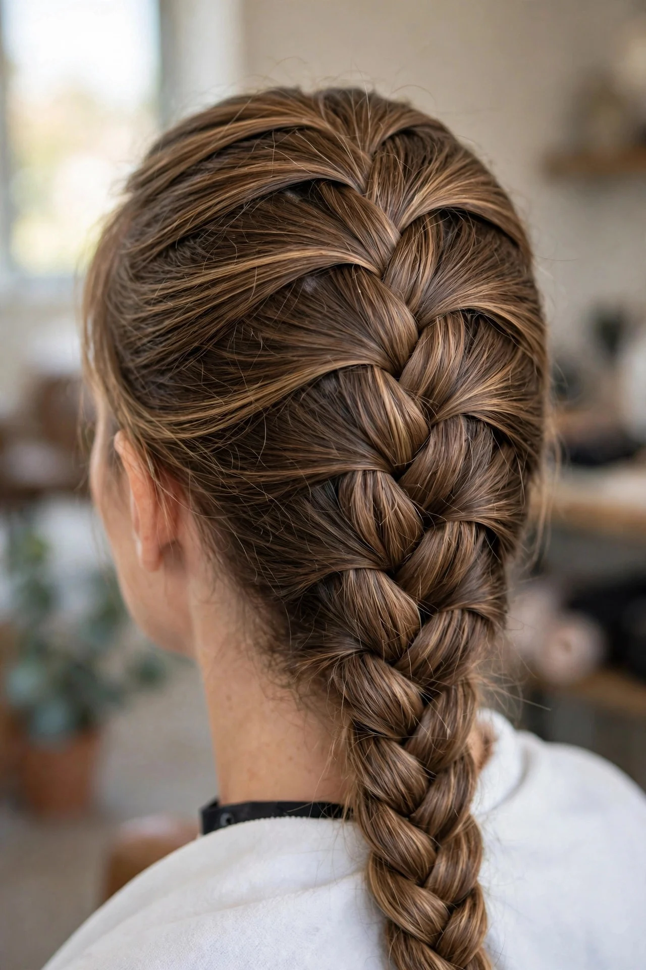 Classic Center French Braid