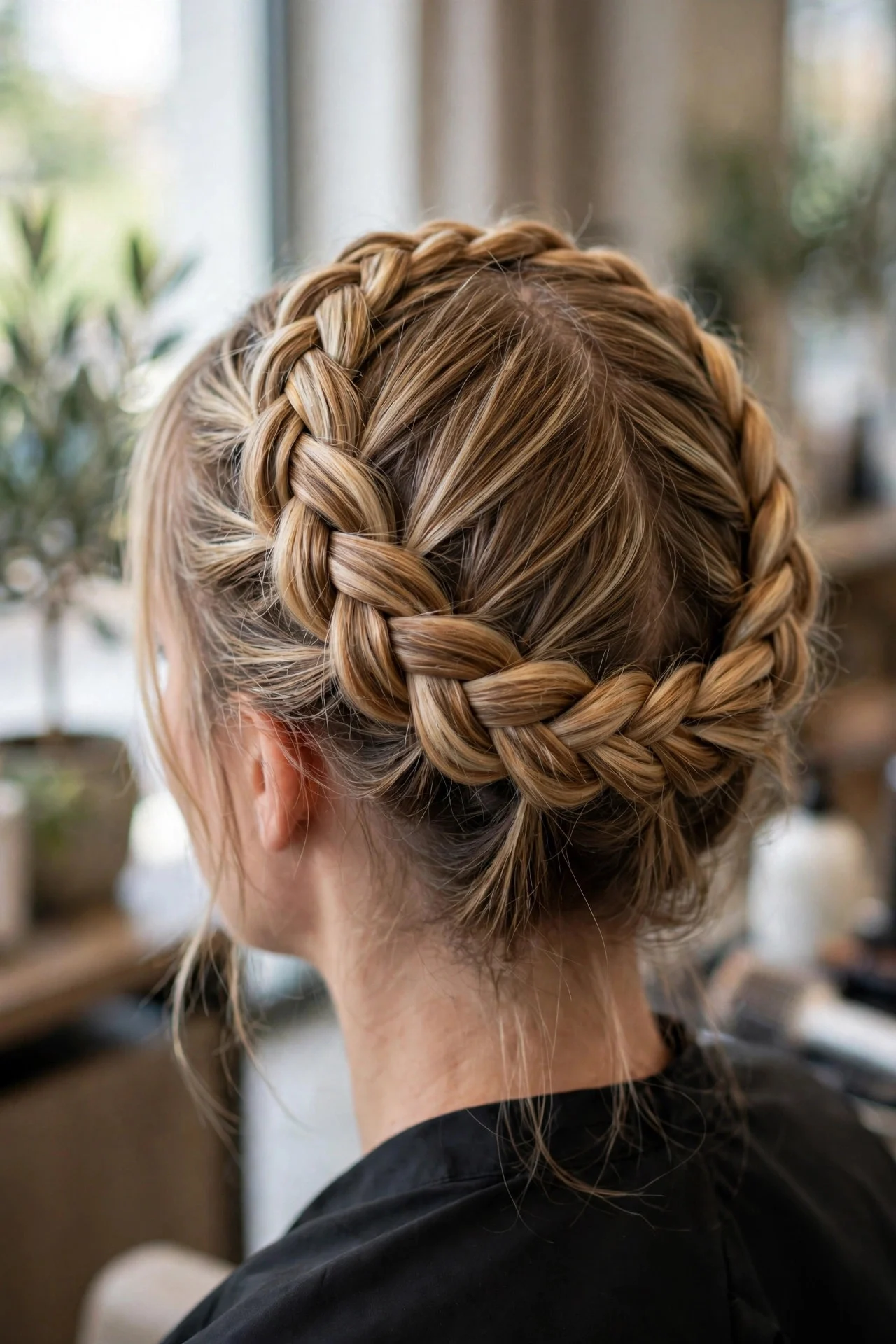 Halo French Braid Crown