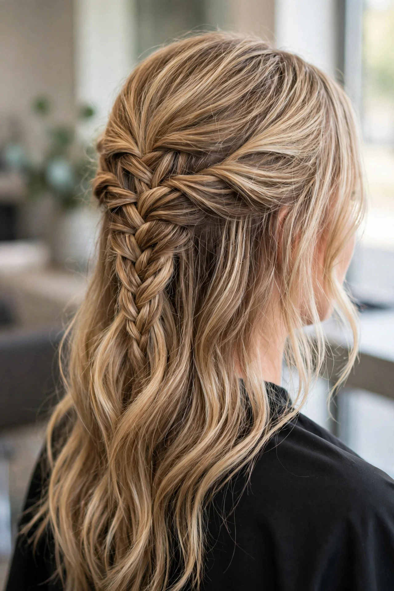 Half-Up Fishtail