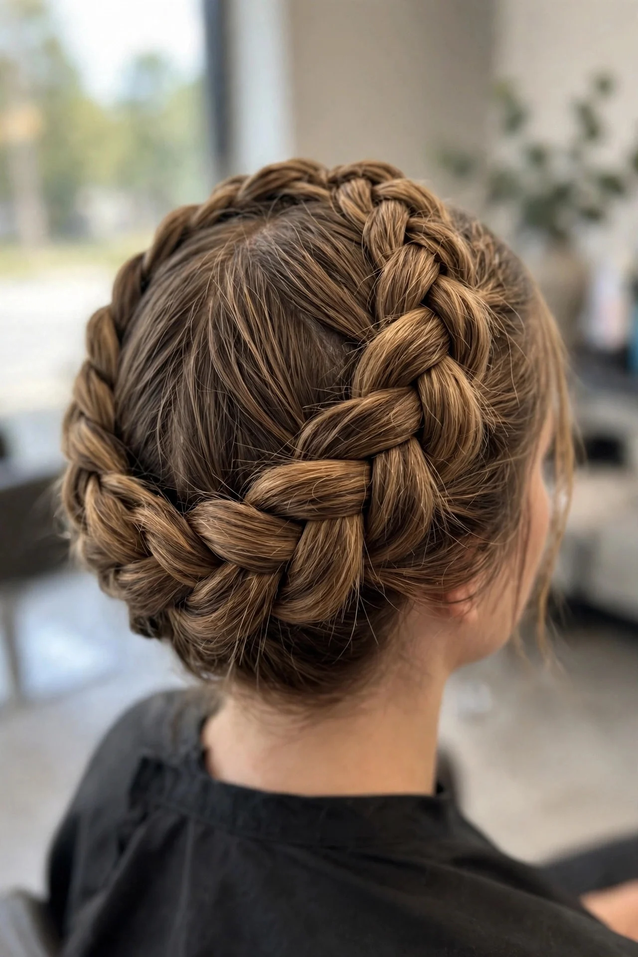 The Classic Crown Halo Braid
