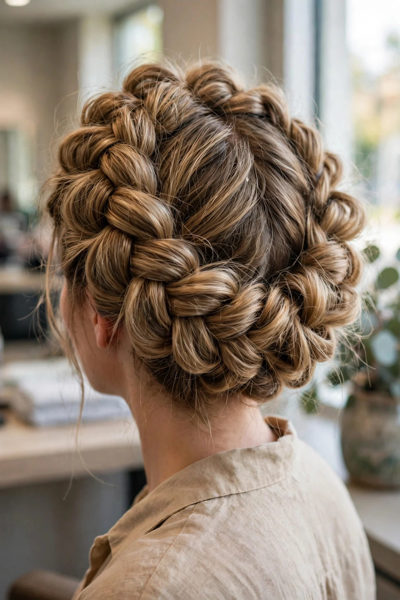 Dutch Halo Braid With Extra Volume