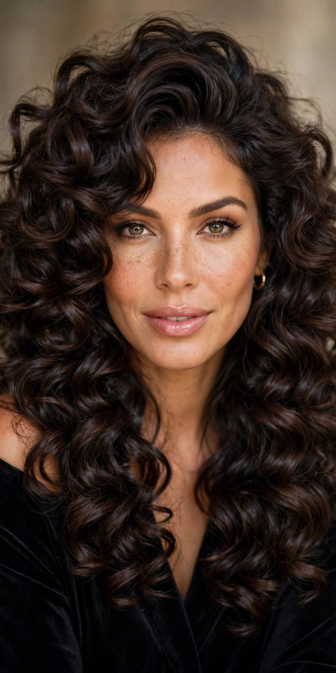 Voluminous Telenovela Curls hair