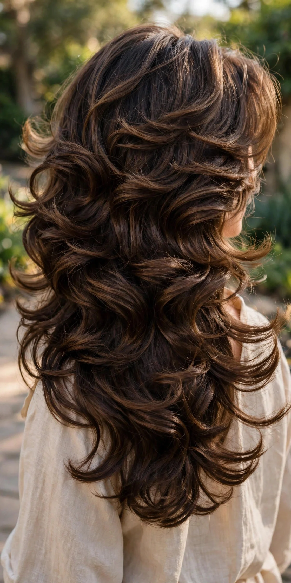 Telenovela Waves With Layers hair