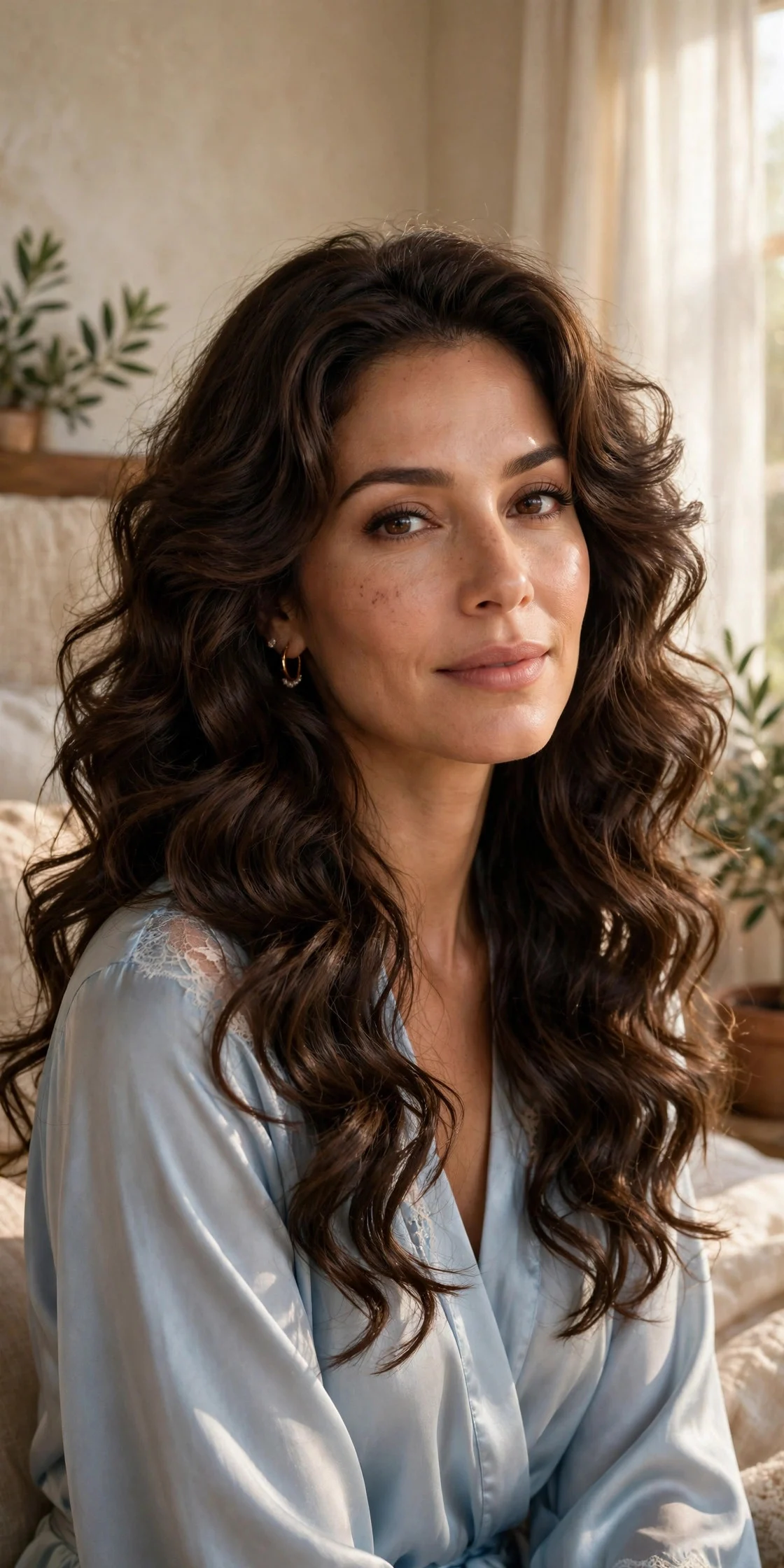 Overnight Telenovela Waves hair