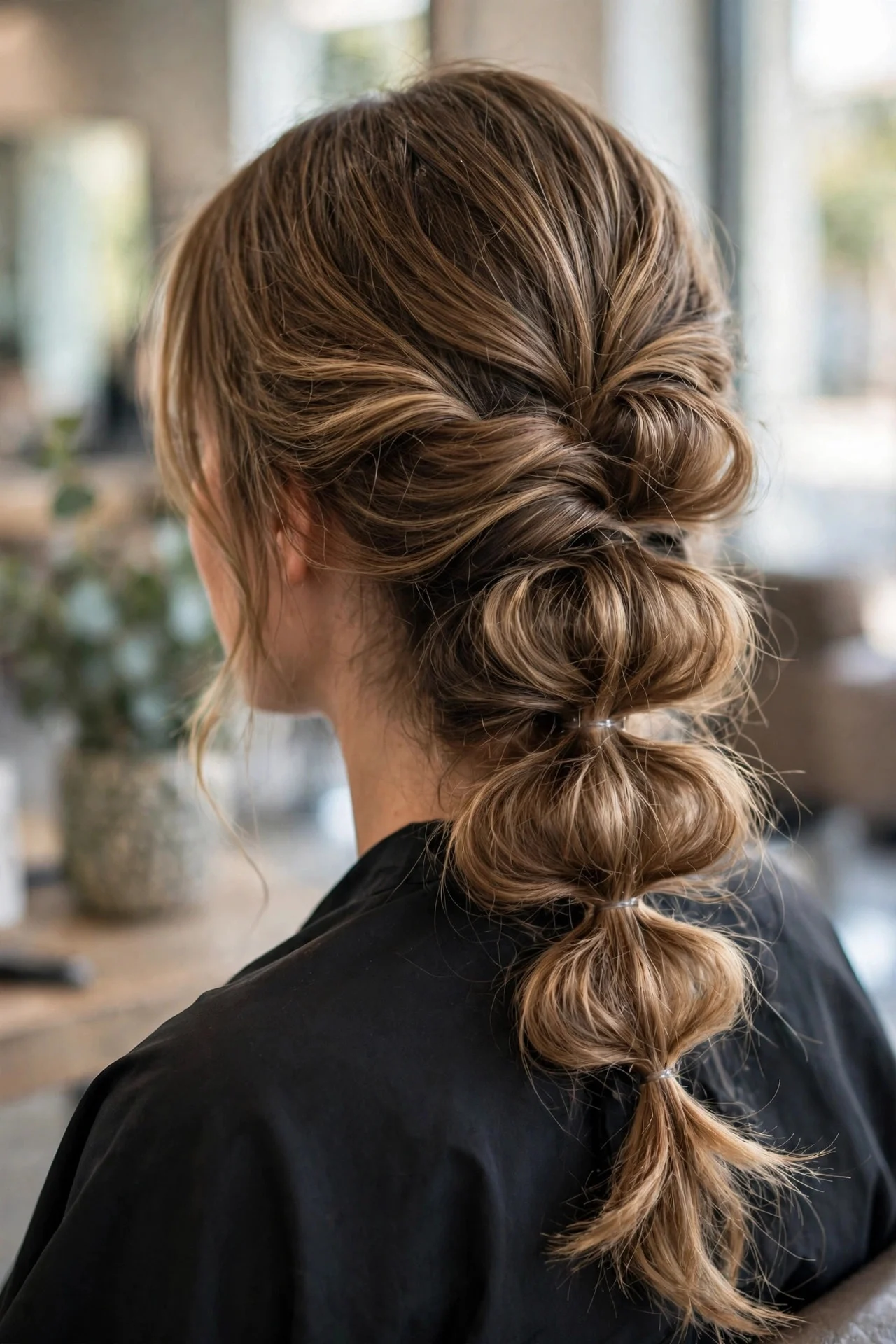 Side-Swept Bubble Braid