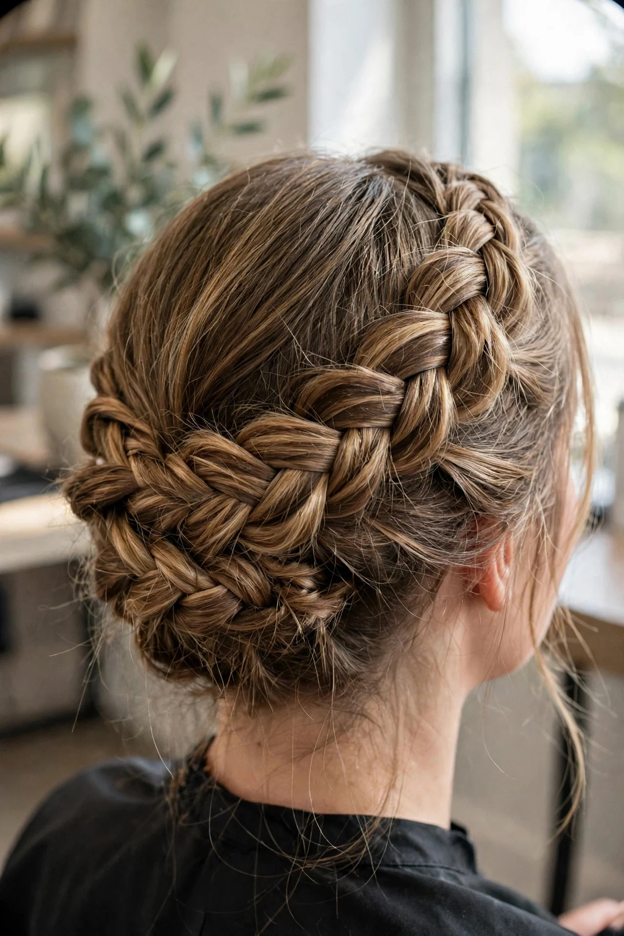 Fishtail Milkmaid Braid