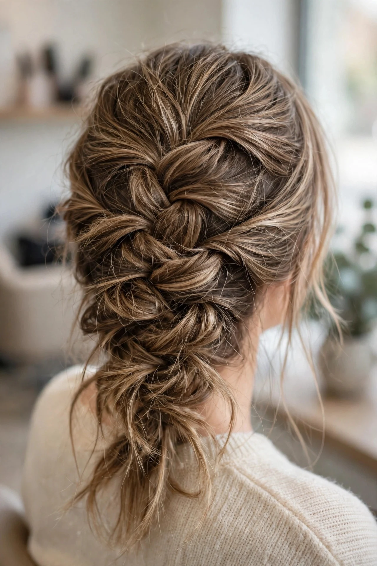 Messy Textured Dragon Braid