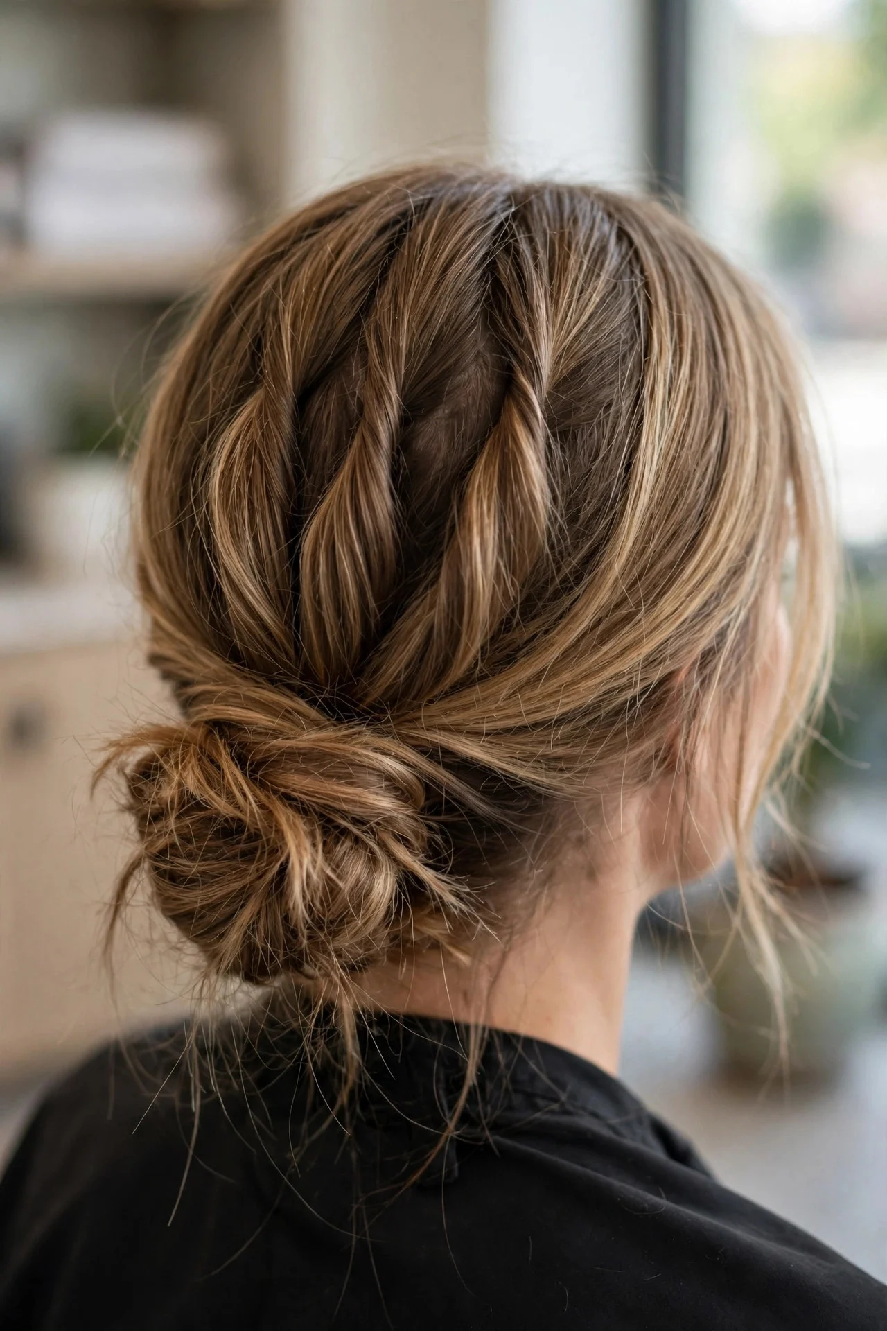 Pull-Through Into a Bun