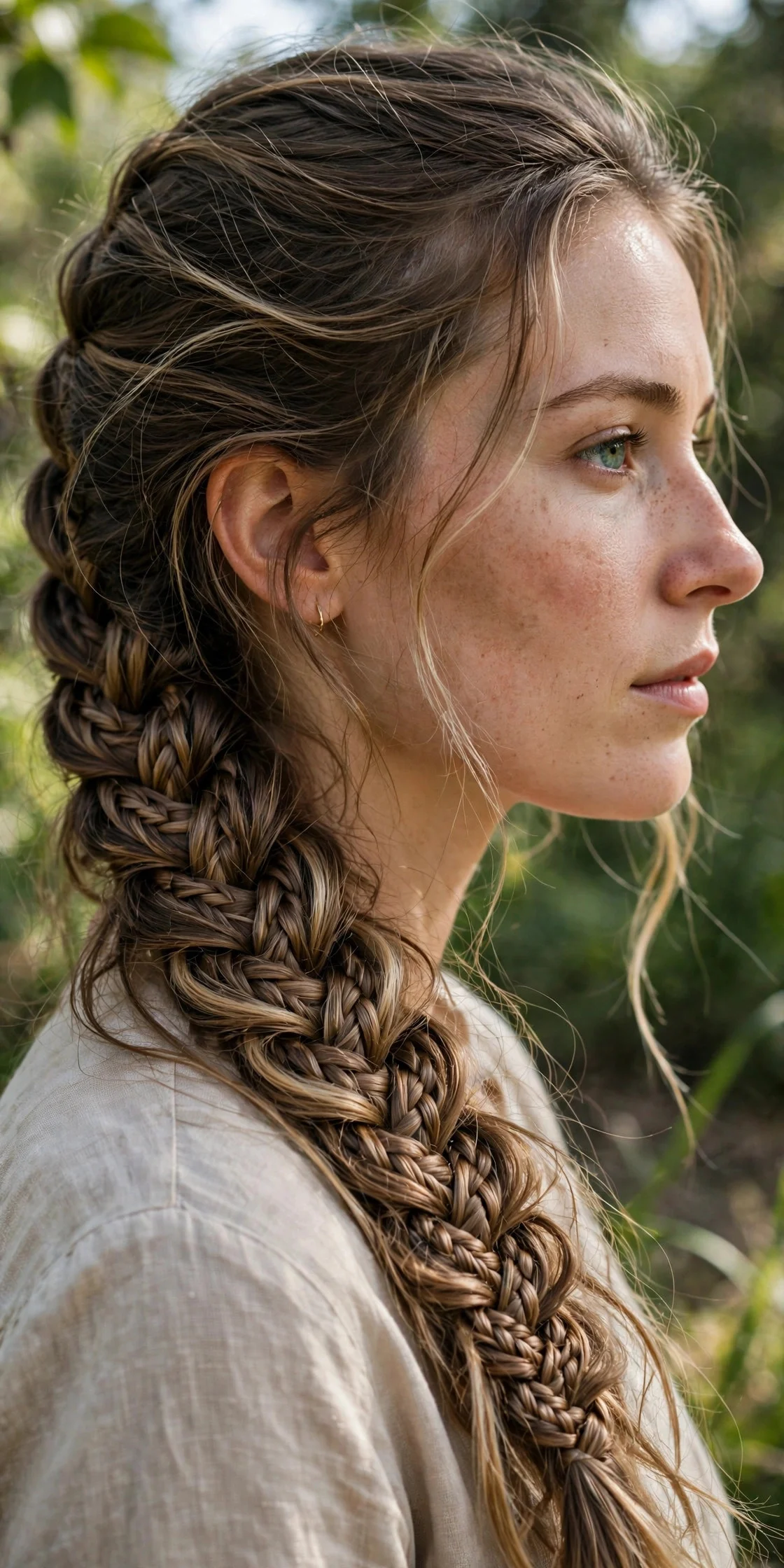 Side Fishtail Braid