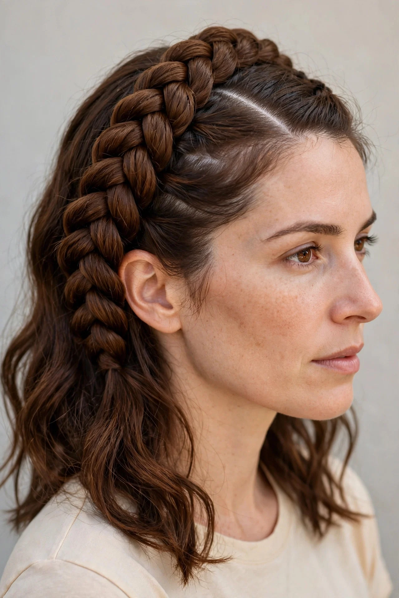 Side Dutch Braid