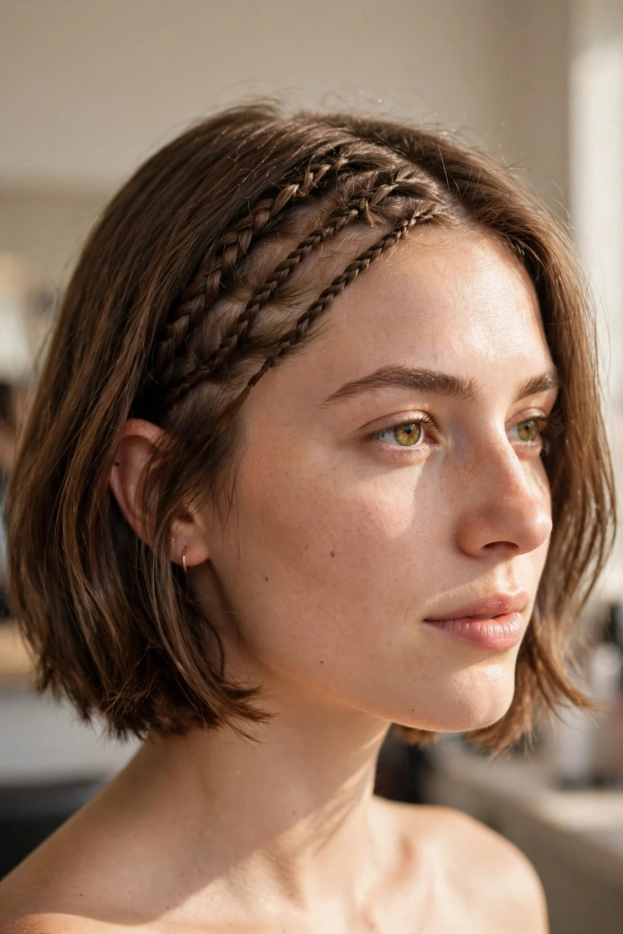 Crown Micro-Braids