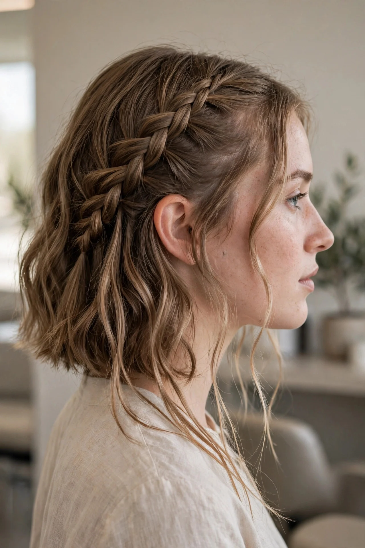Accent Waterfall Braid