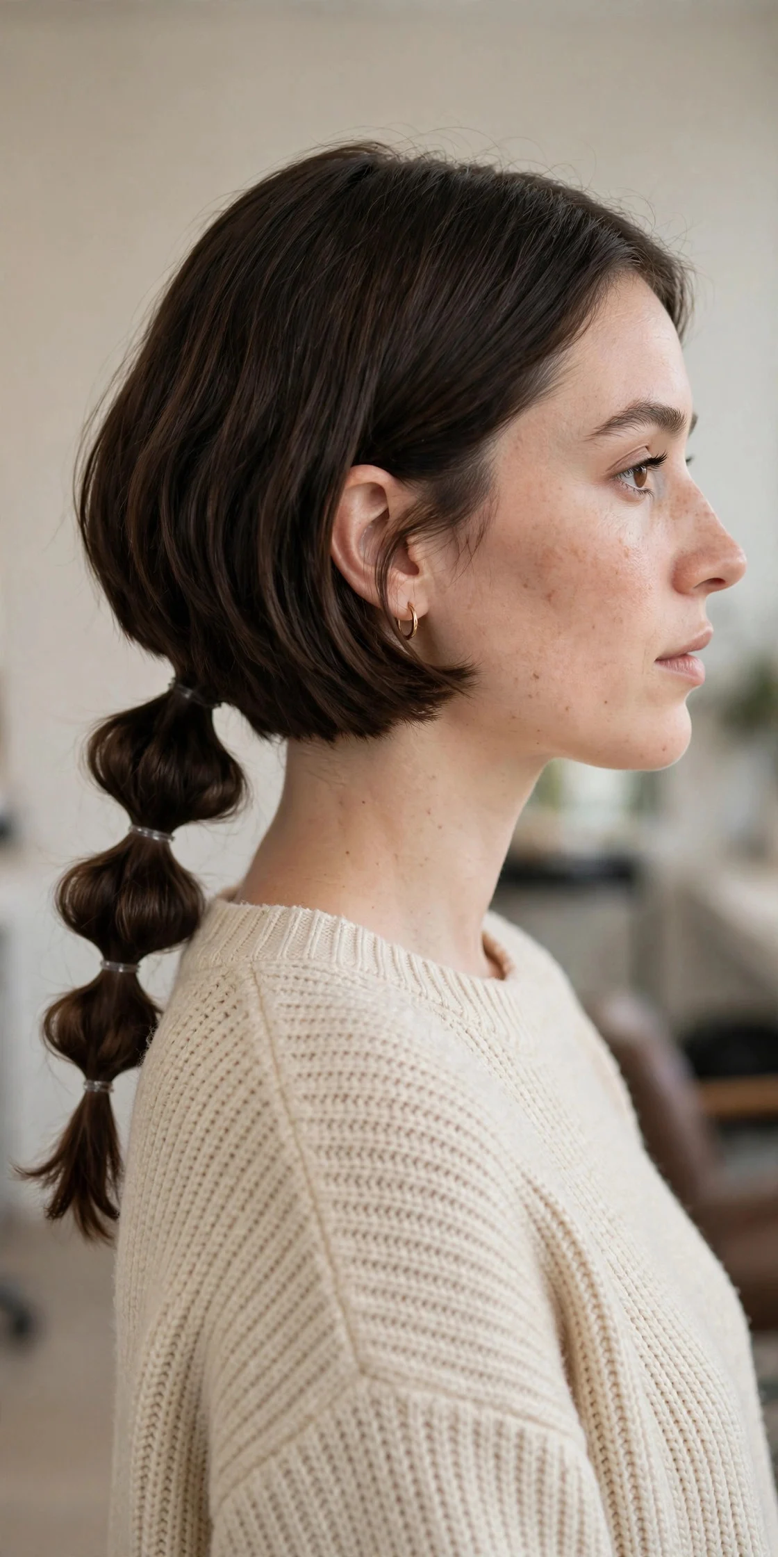 Bubble Braid Ponytail