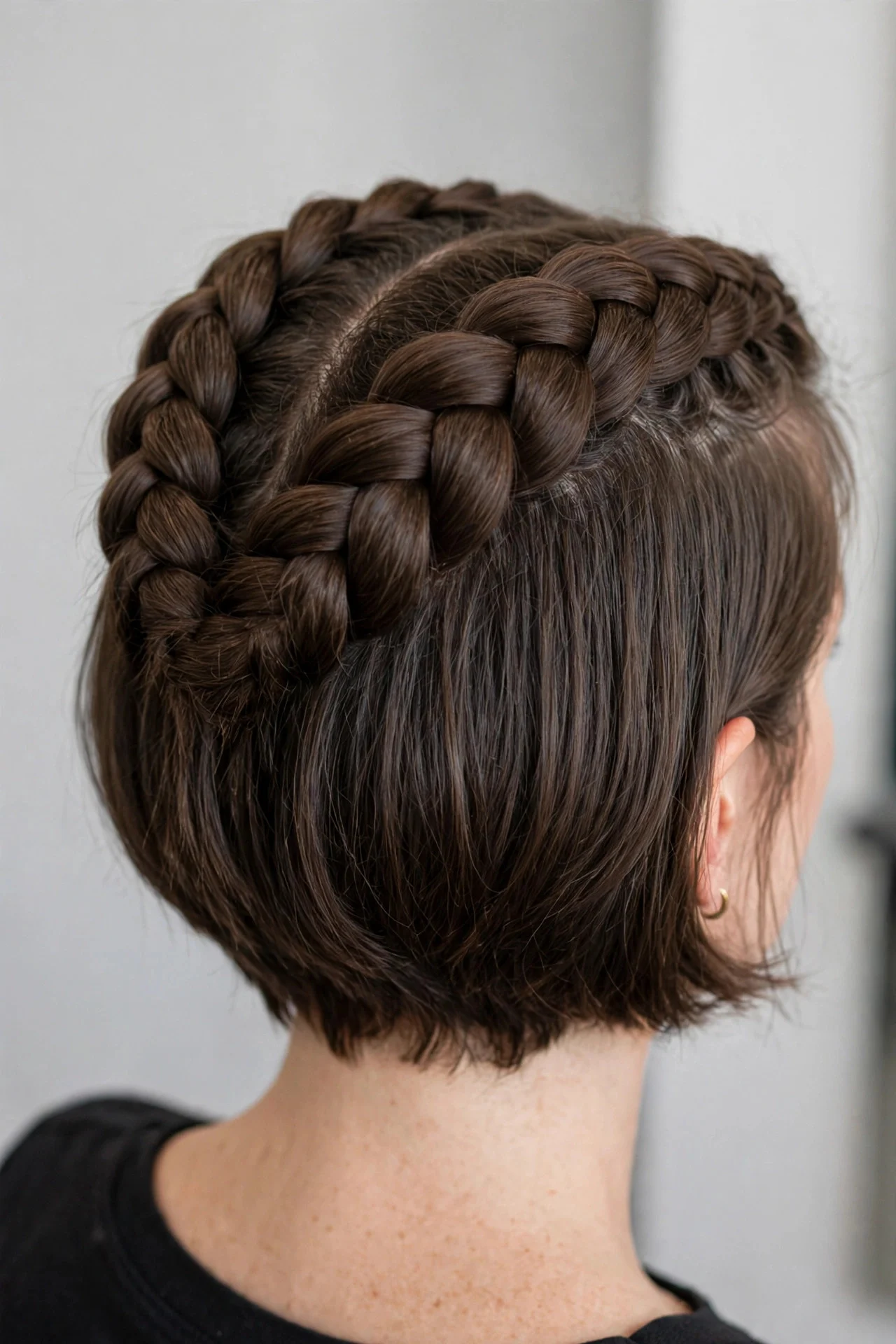 Pull-Through Braid Crown