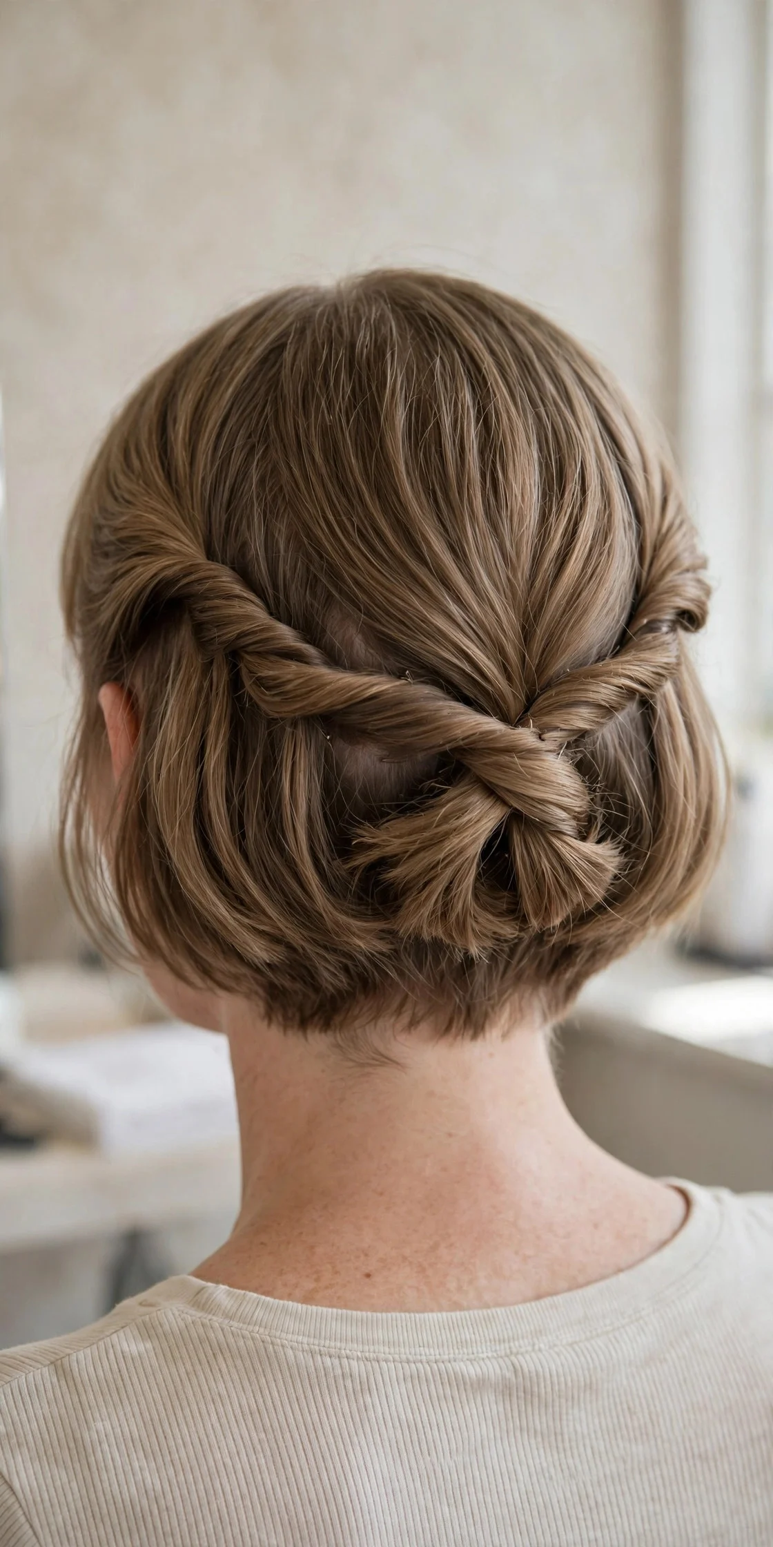 Milkmaid Twist Updo