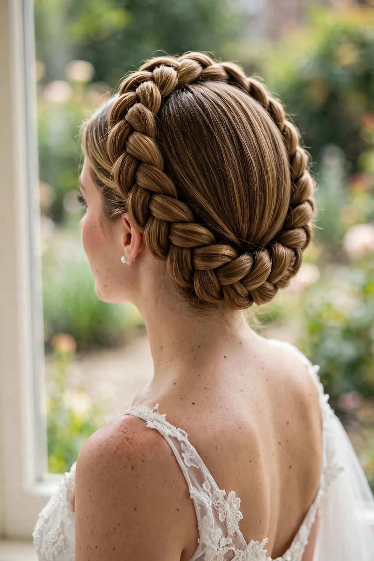 The Classic Dutch Crown Braid