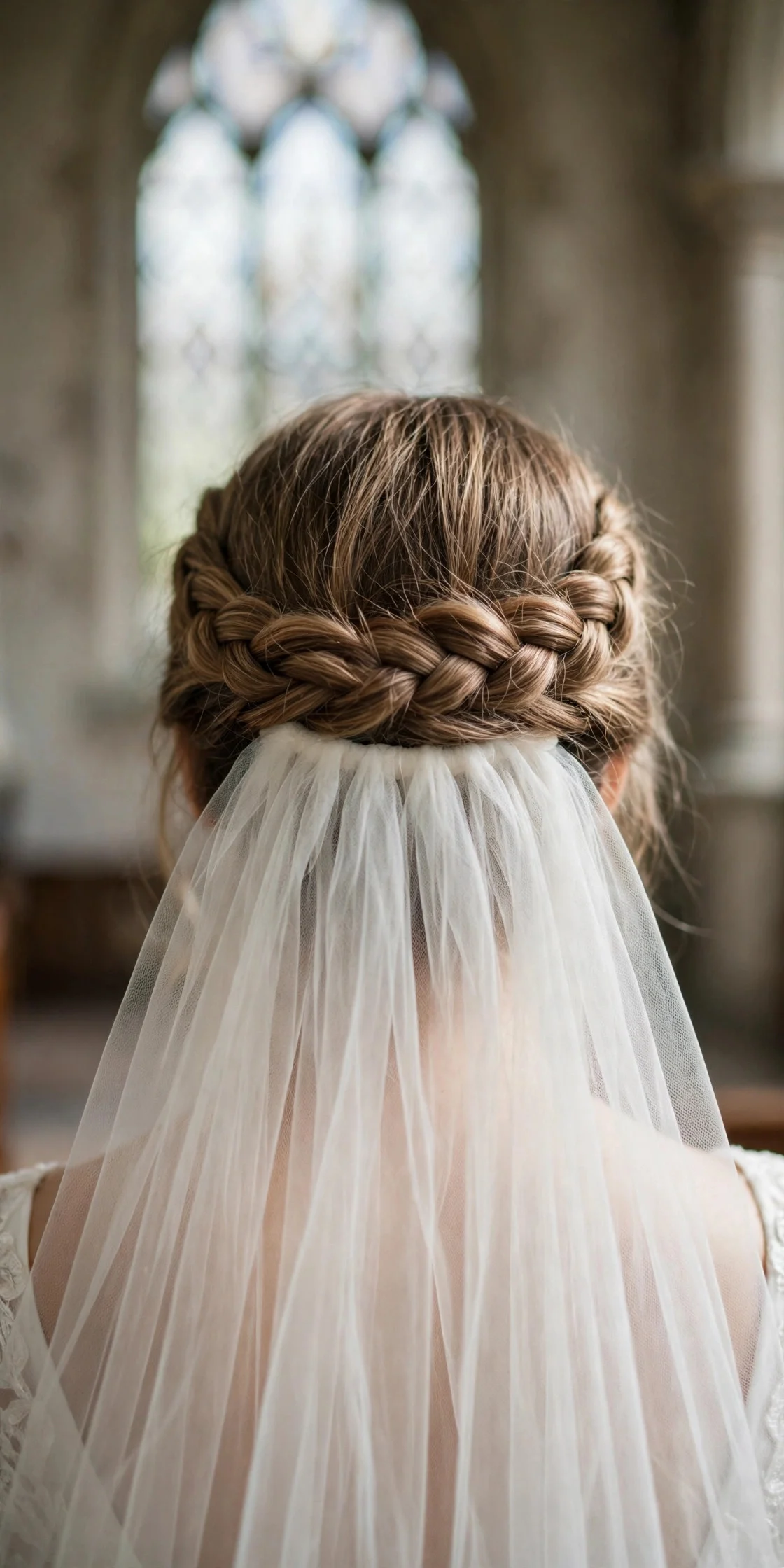 Veil-Ready Crown Braid