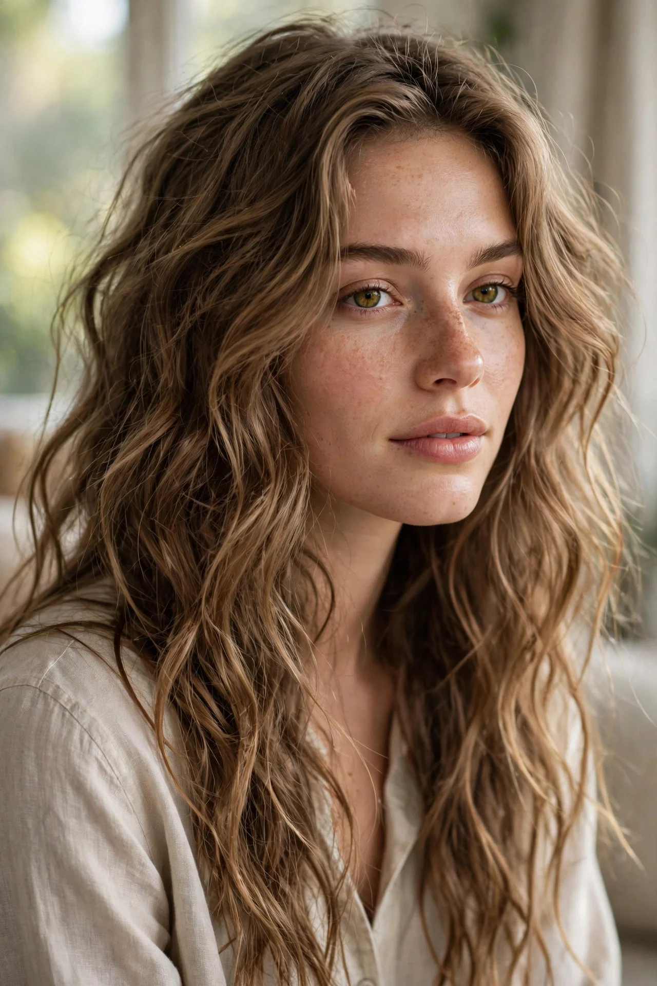 Overnight Messy Boho Braid Waves