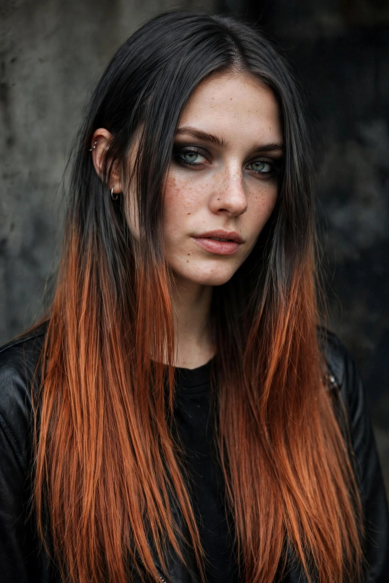 Smoky Root Melt Copper hair