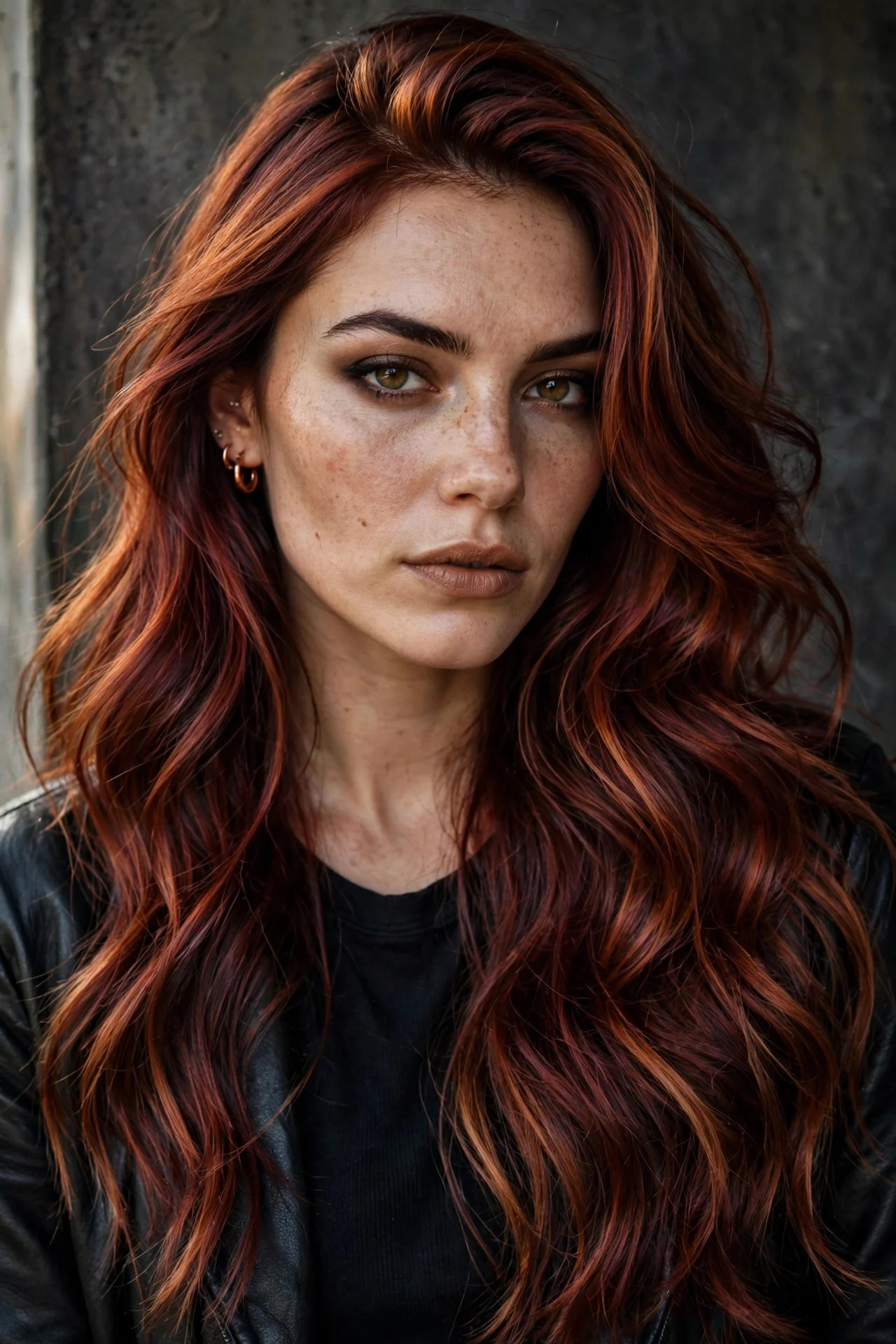 Rust and Mahogany Dimension hair