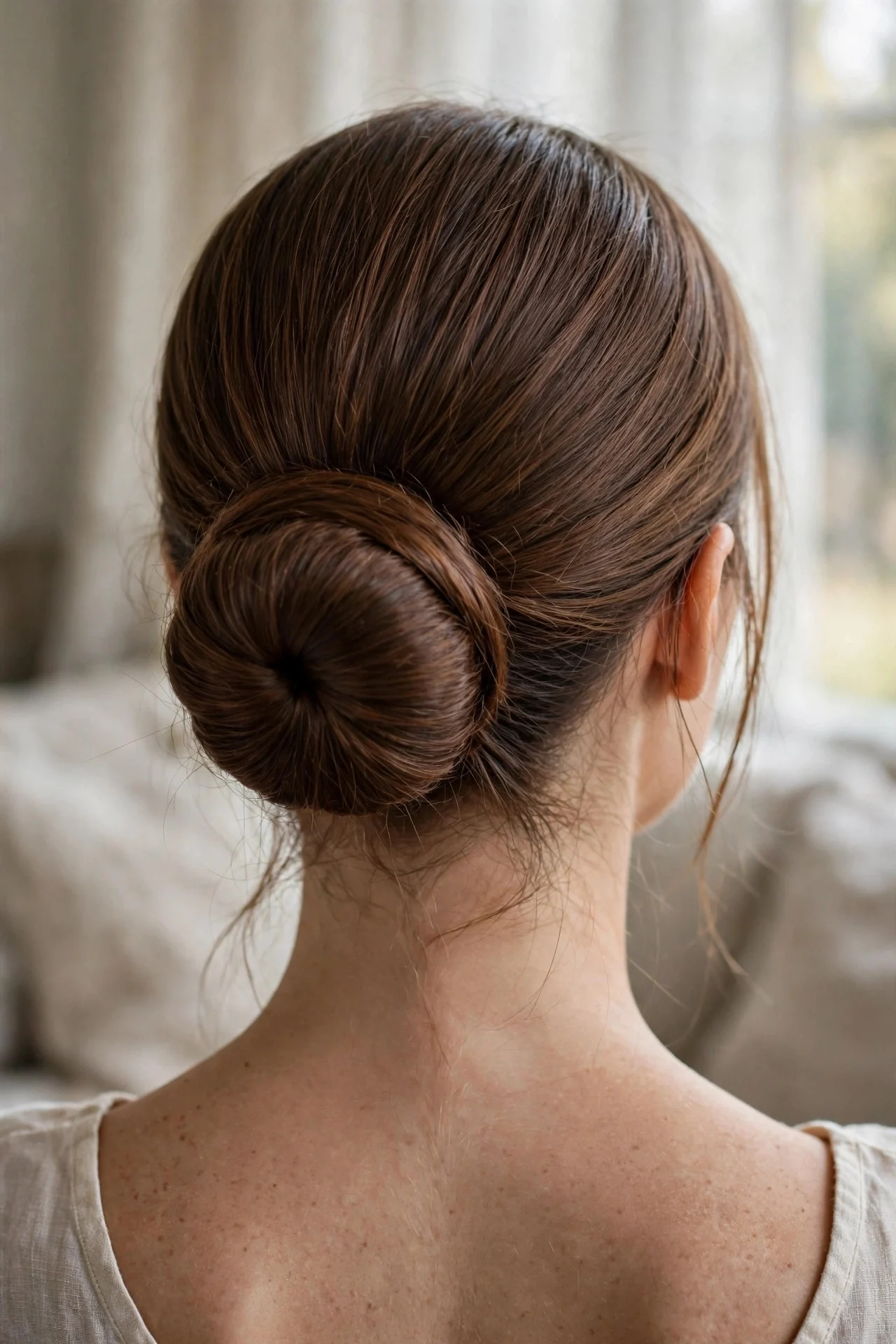 The Sleek Low Ballerina Bun