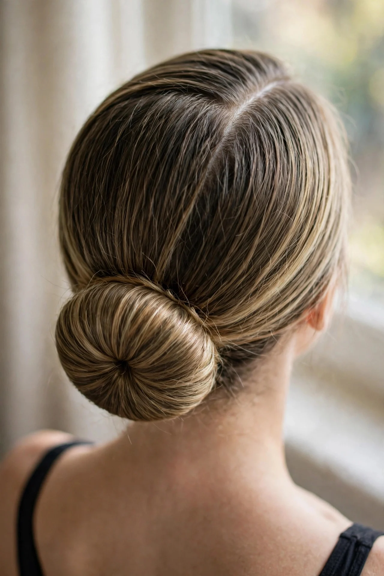 The Donut Bun With a Side Part