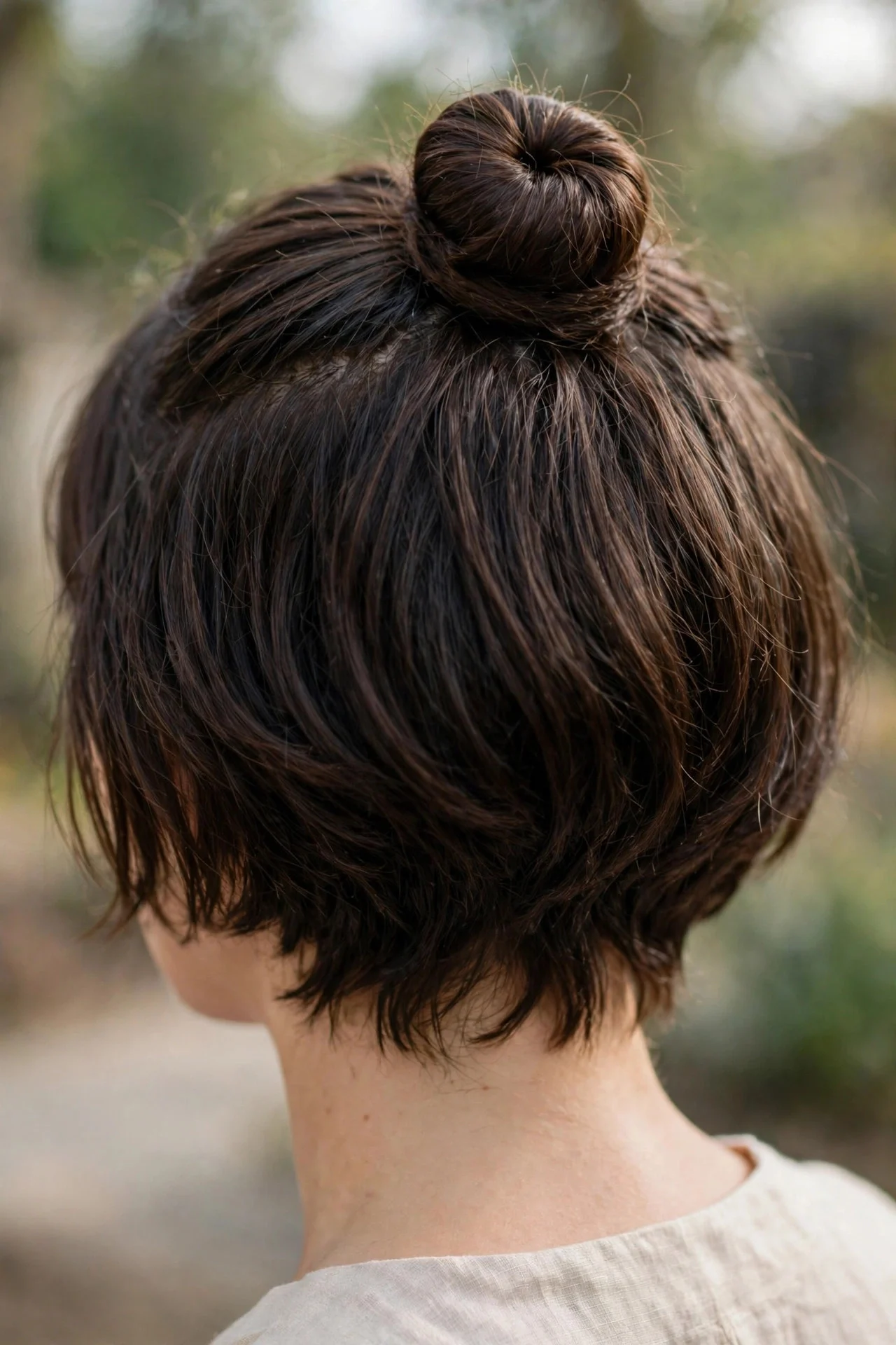 The Ballerina Bun for Short Hair