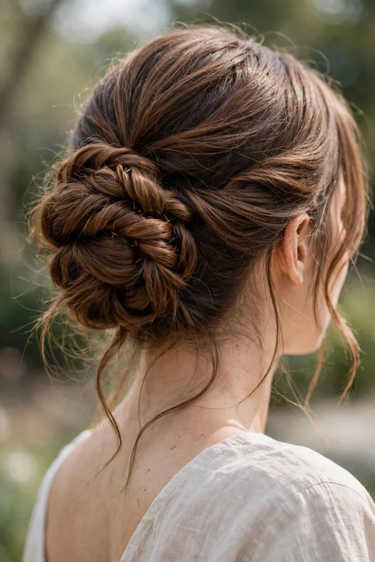12 Twisted Updos for Medium Hair (2026)