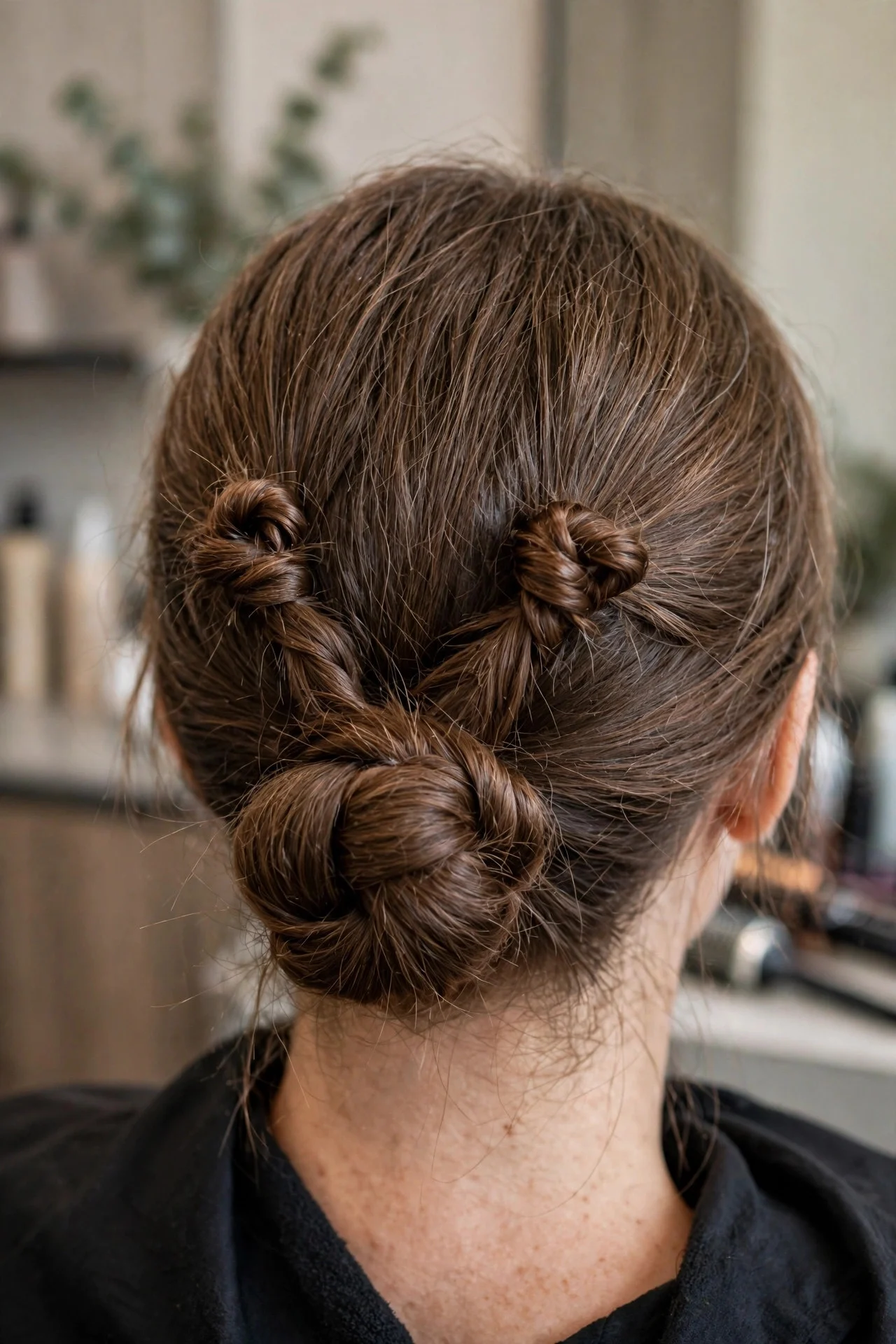 The Double Knot Bun