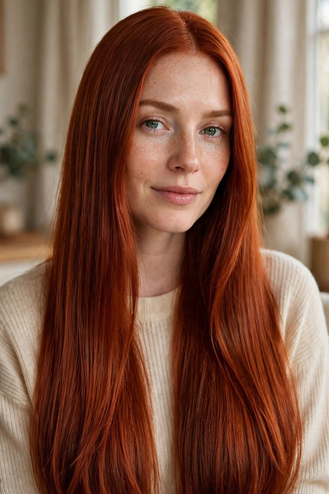 Classic All-Over Rich Copper hair