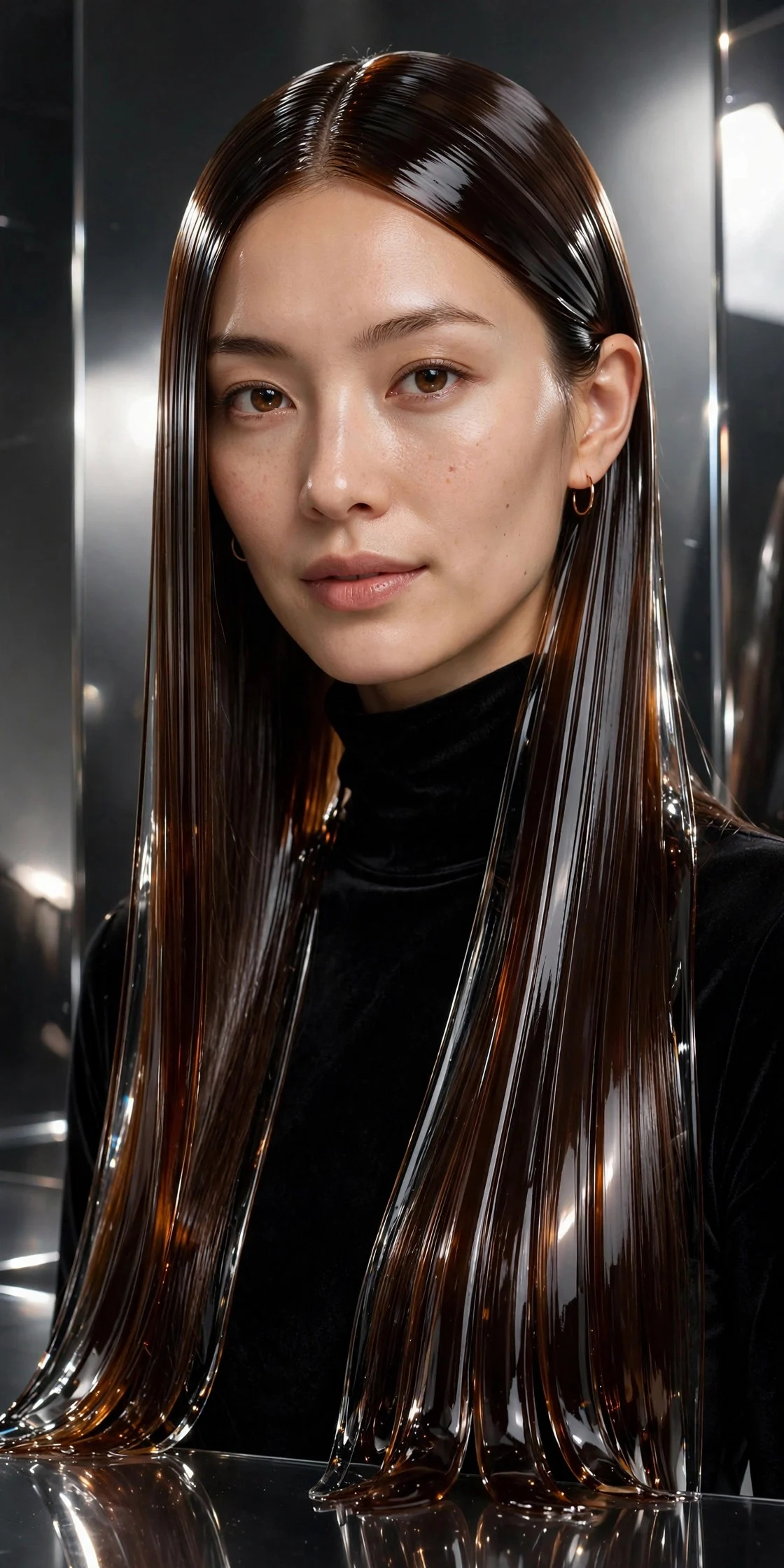 Glass-Hair Espresso (Ultra-Shine Treatment Color)