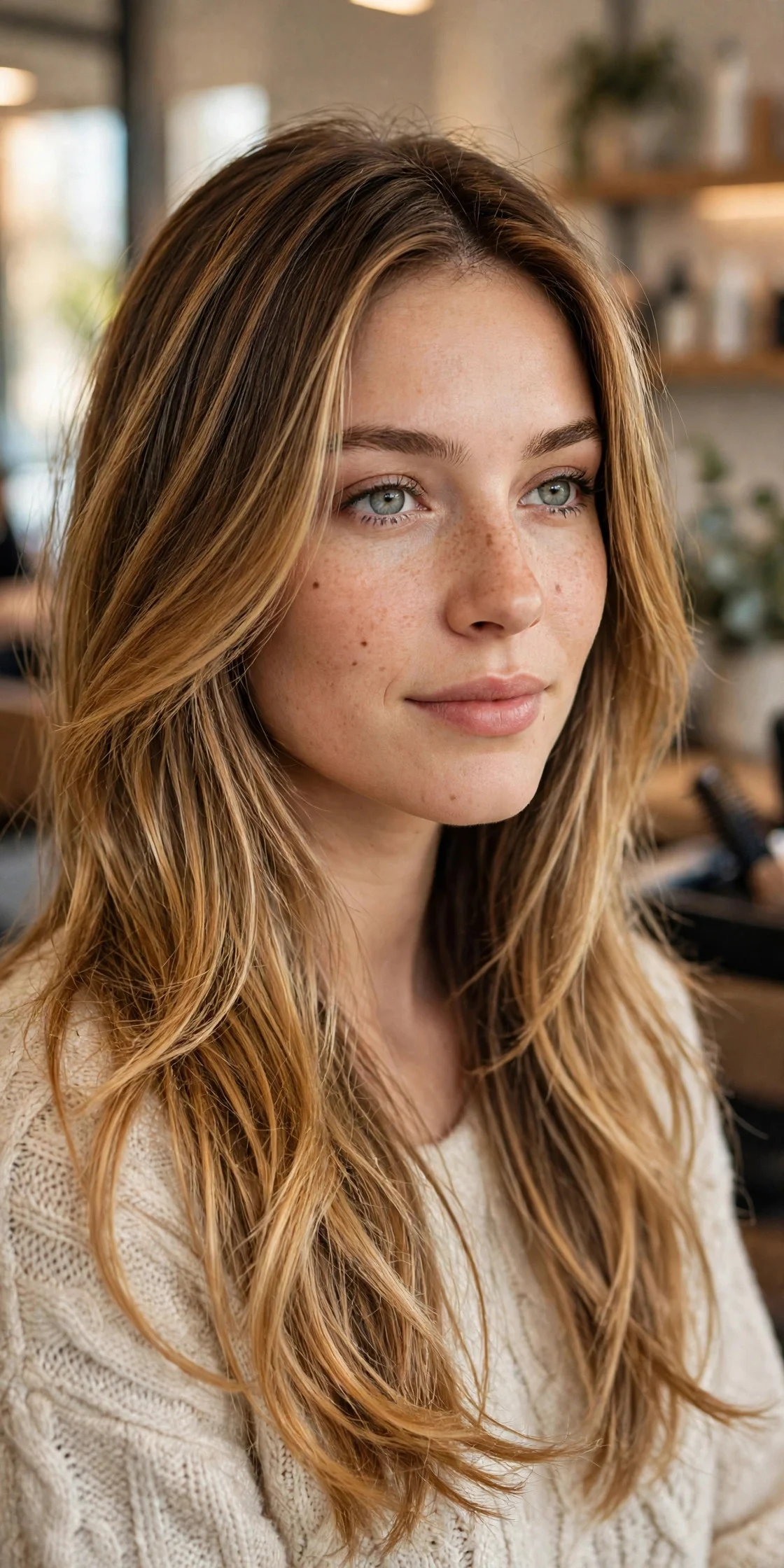 Golden Honey Balayage