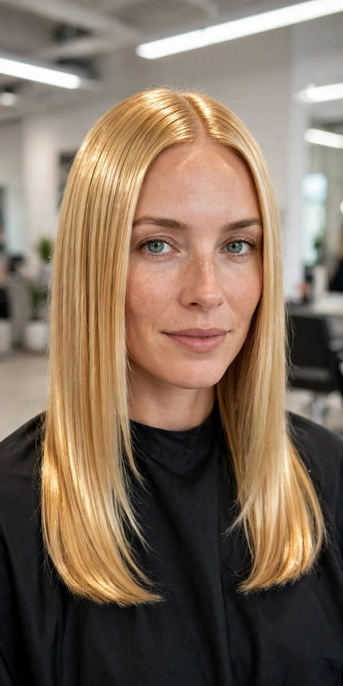 Light Honey Blonde with a Bright Finish
