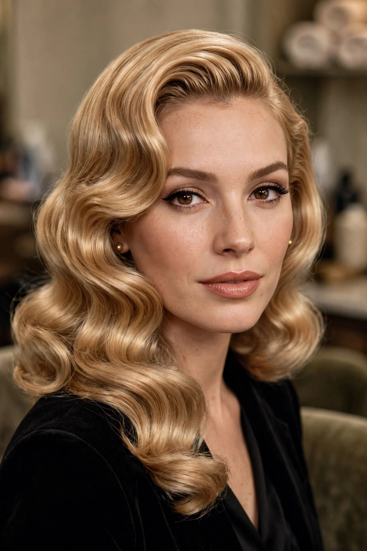 Vintage Hollywood Honey Blonde