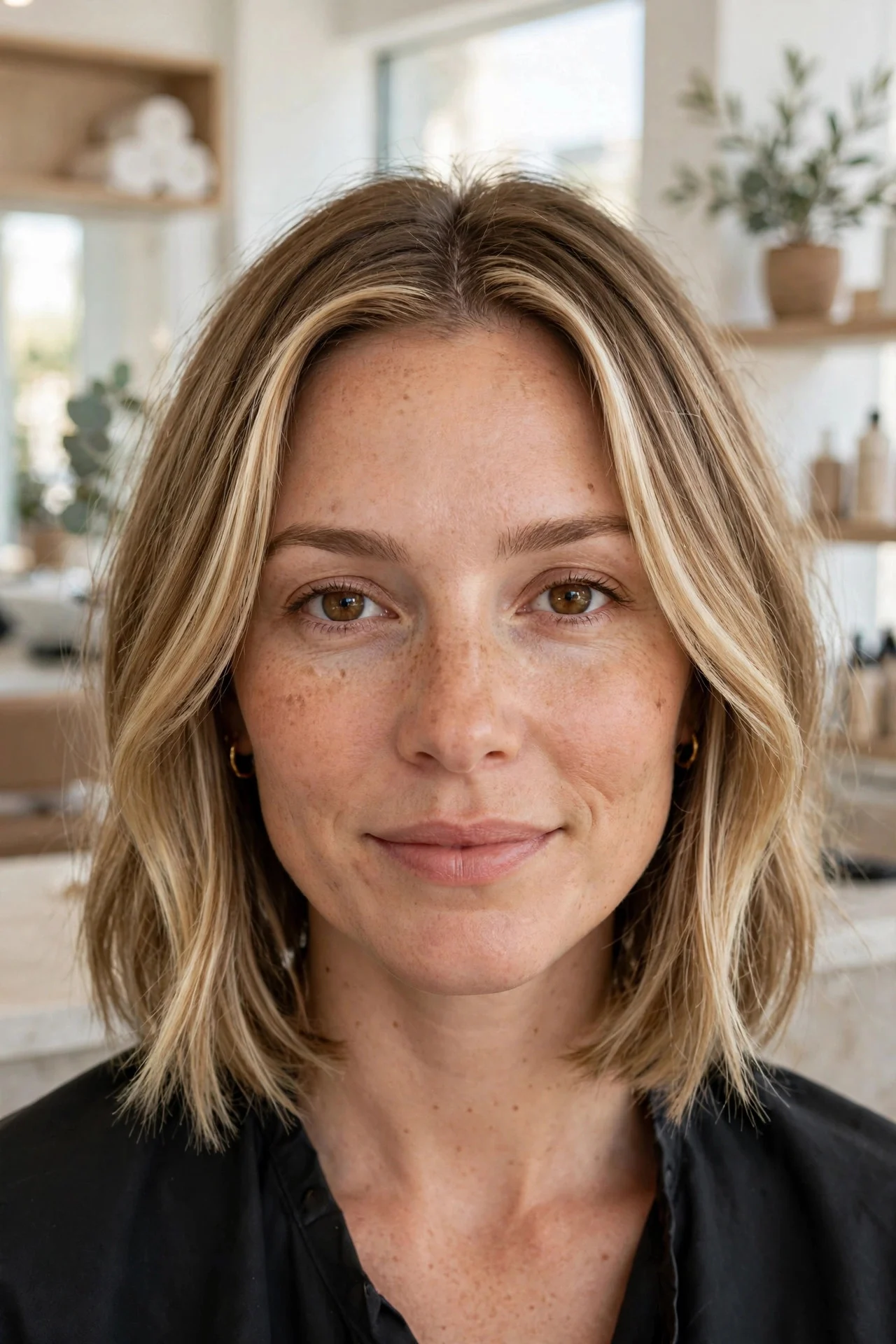 Sandy Bronde Bob