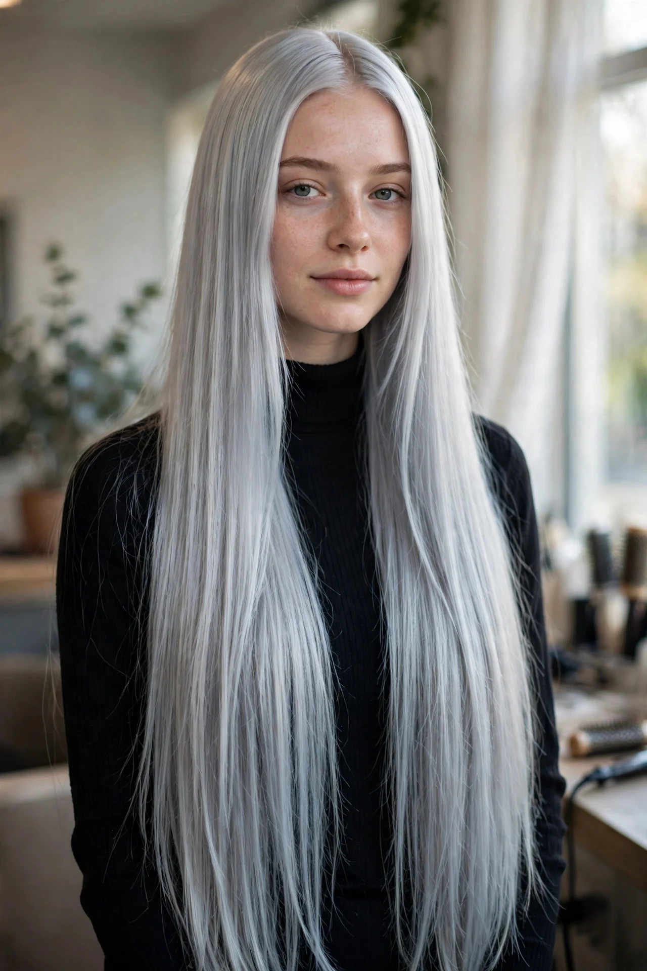 Icy Platinum Silver
