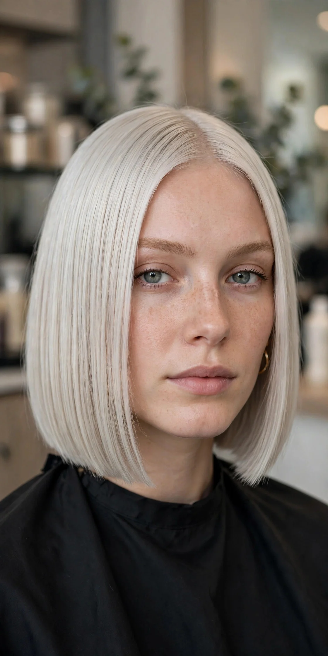Platinum Blunt Bob