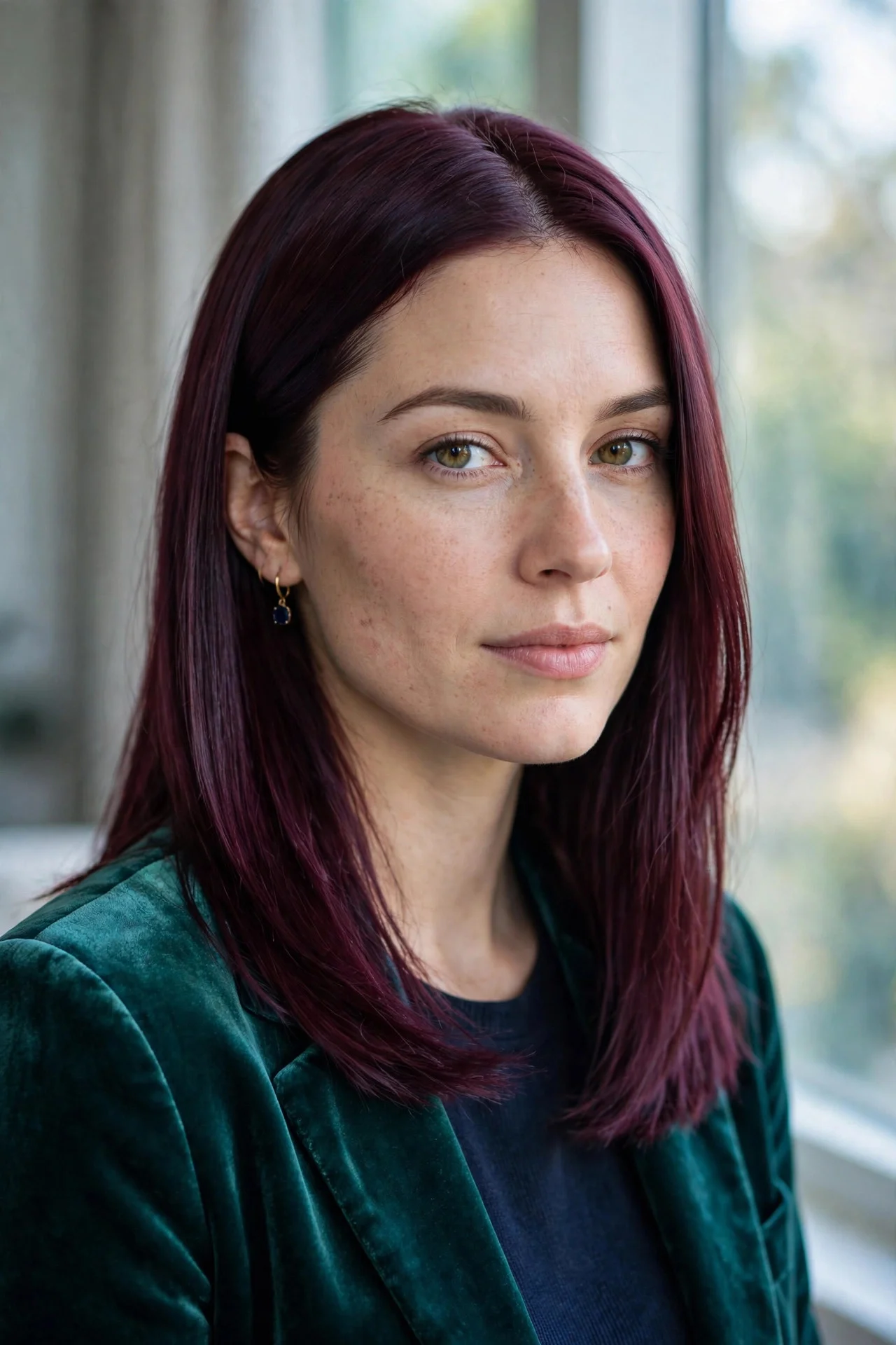 Plum-Forward Burgundy