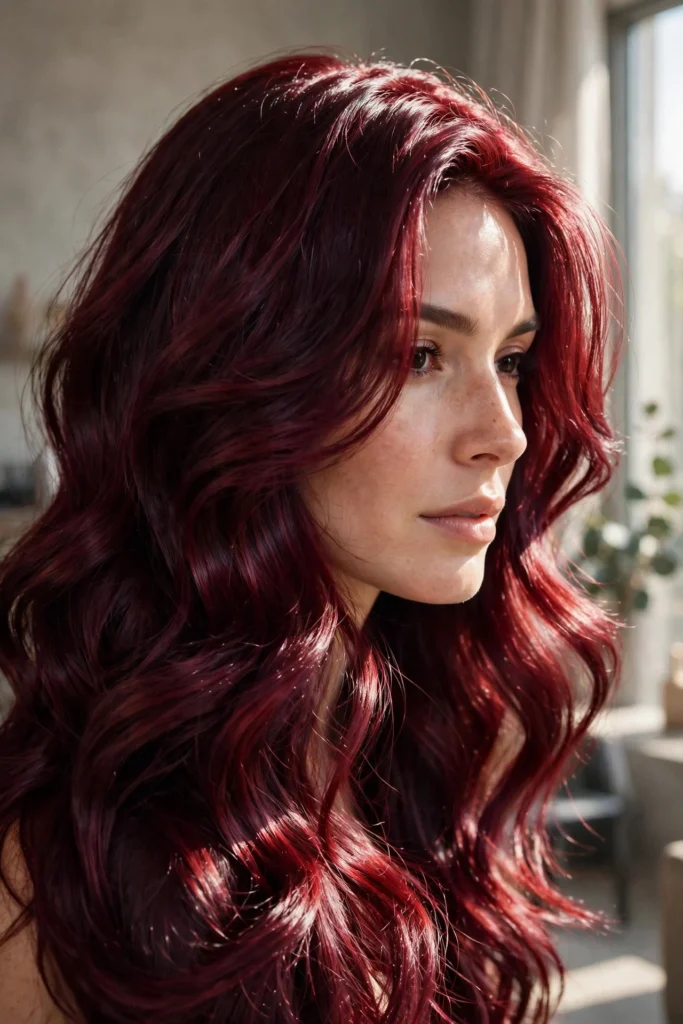 14 Burgundy Hair Color Ideas
