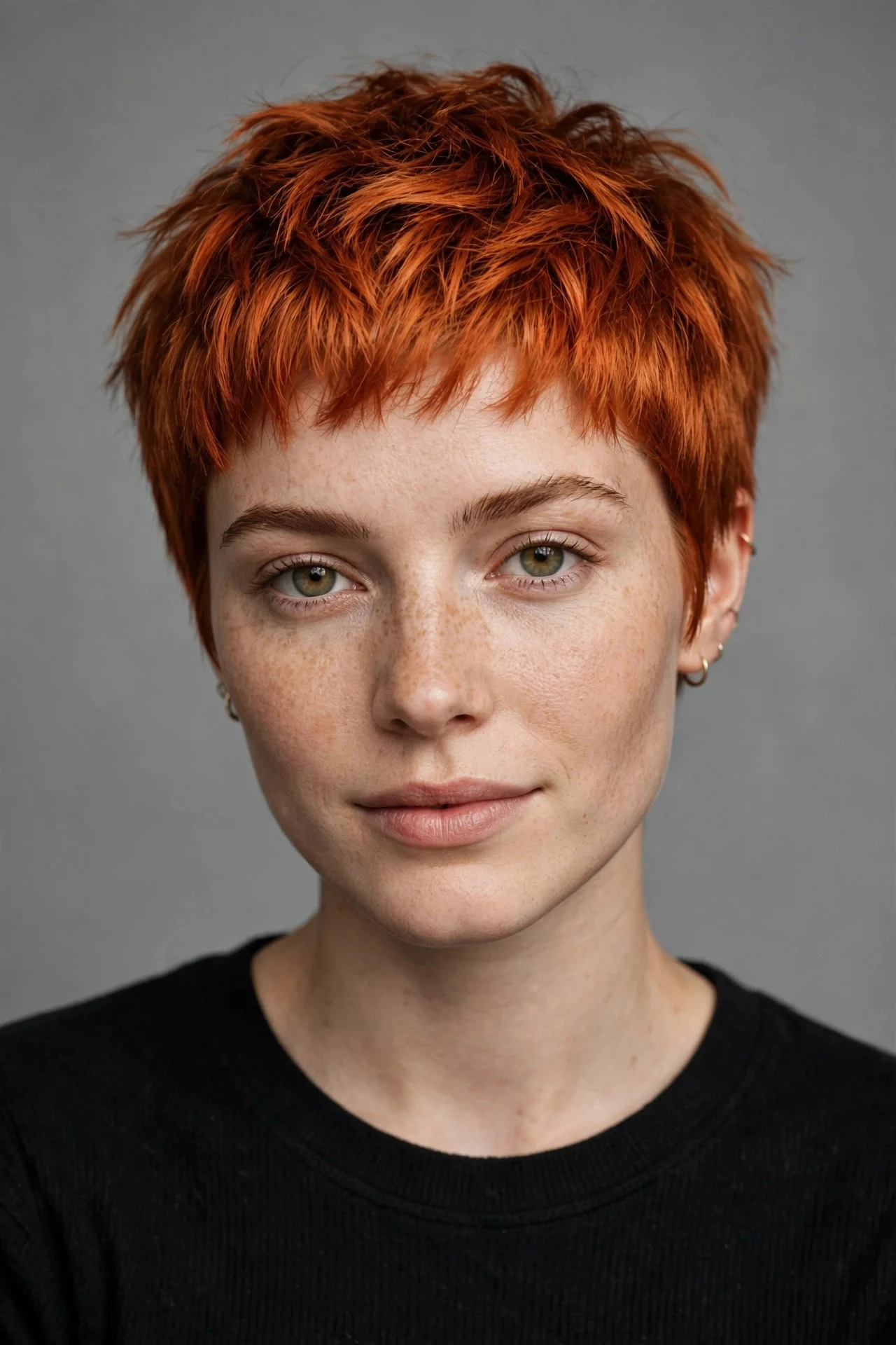 Fiery Cinnamon on a Textured Crop