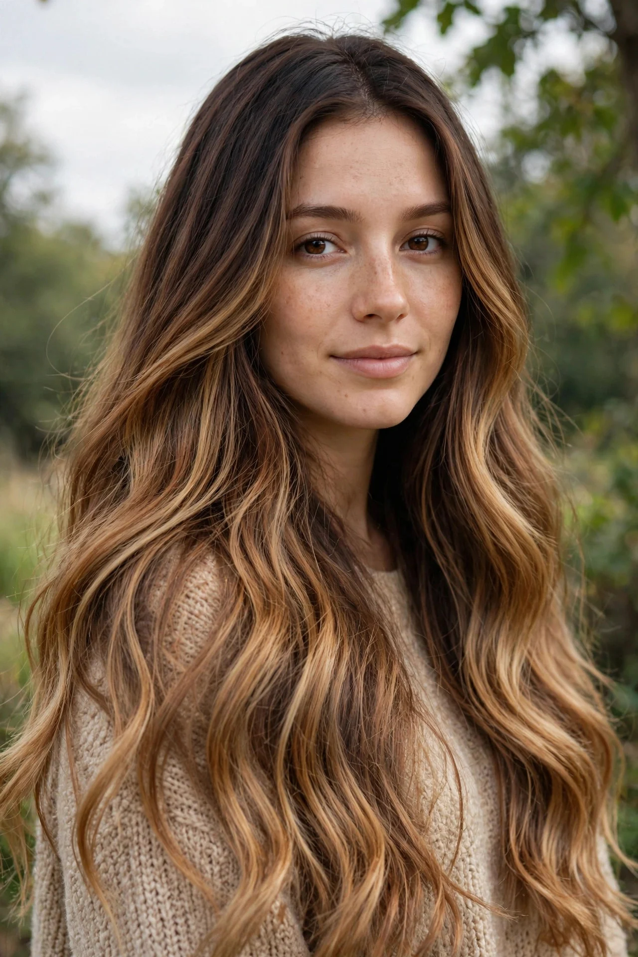 Toffee Melt with a Root Shadow