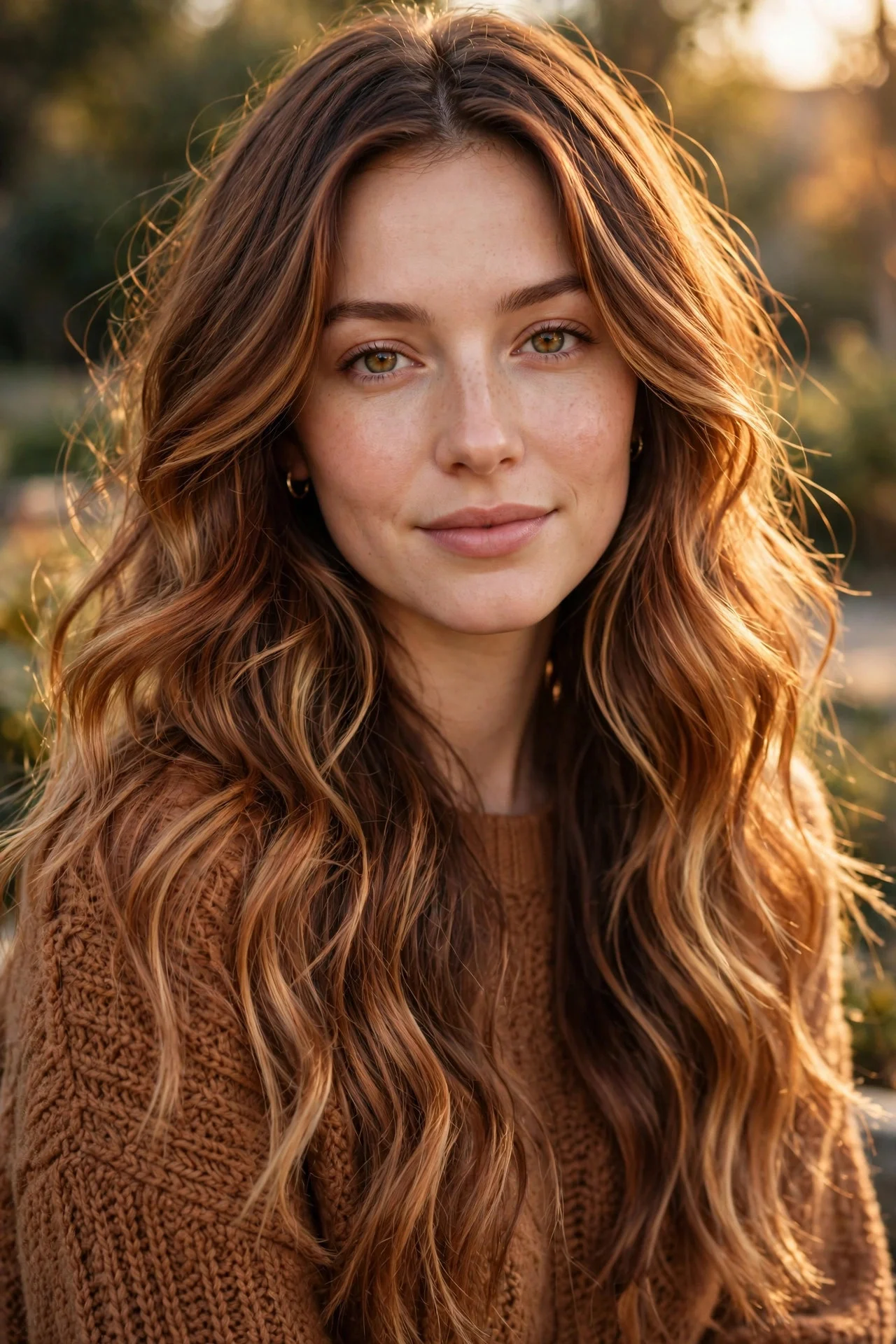 Copper Toffee Balayage