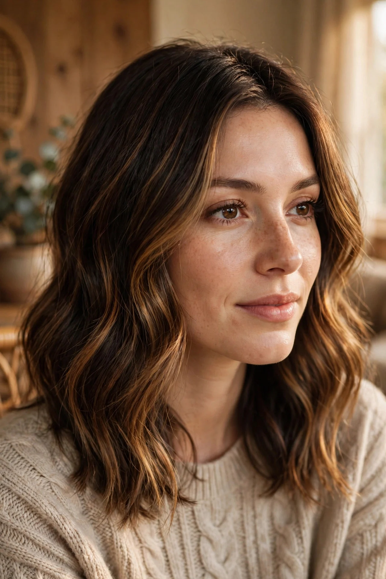Chocolate Toffee Balayage