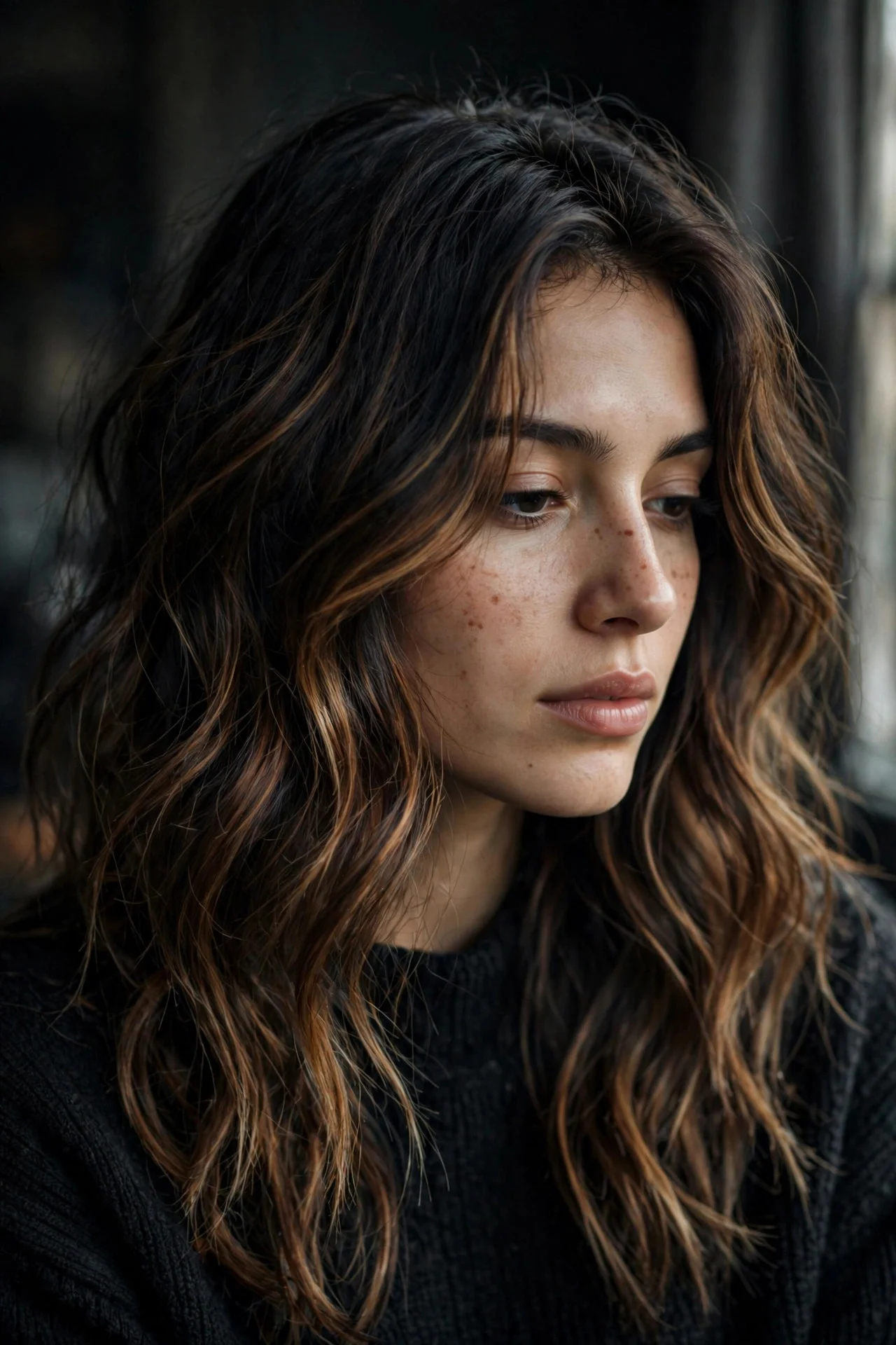 Espresso Toffee Reverse Balayage