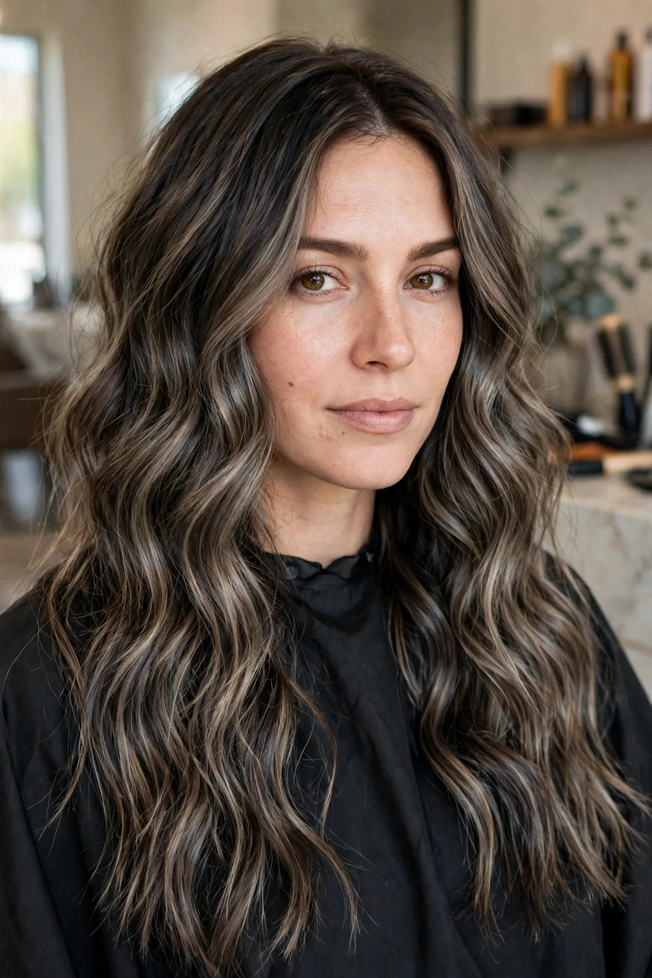 Ash Brown Balayage