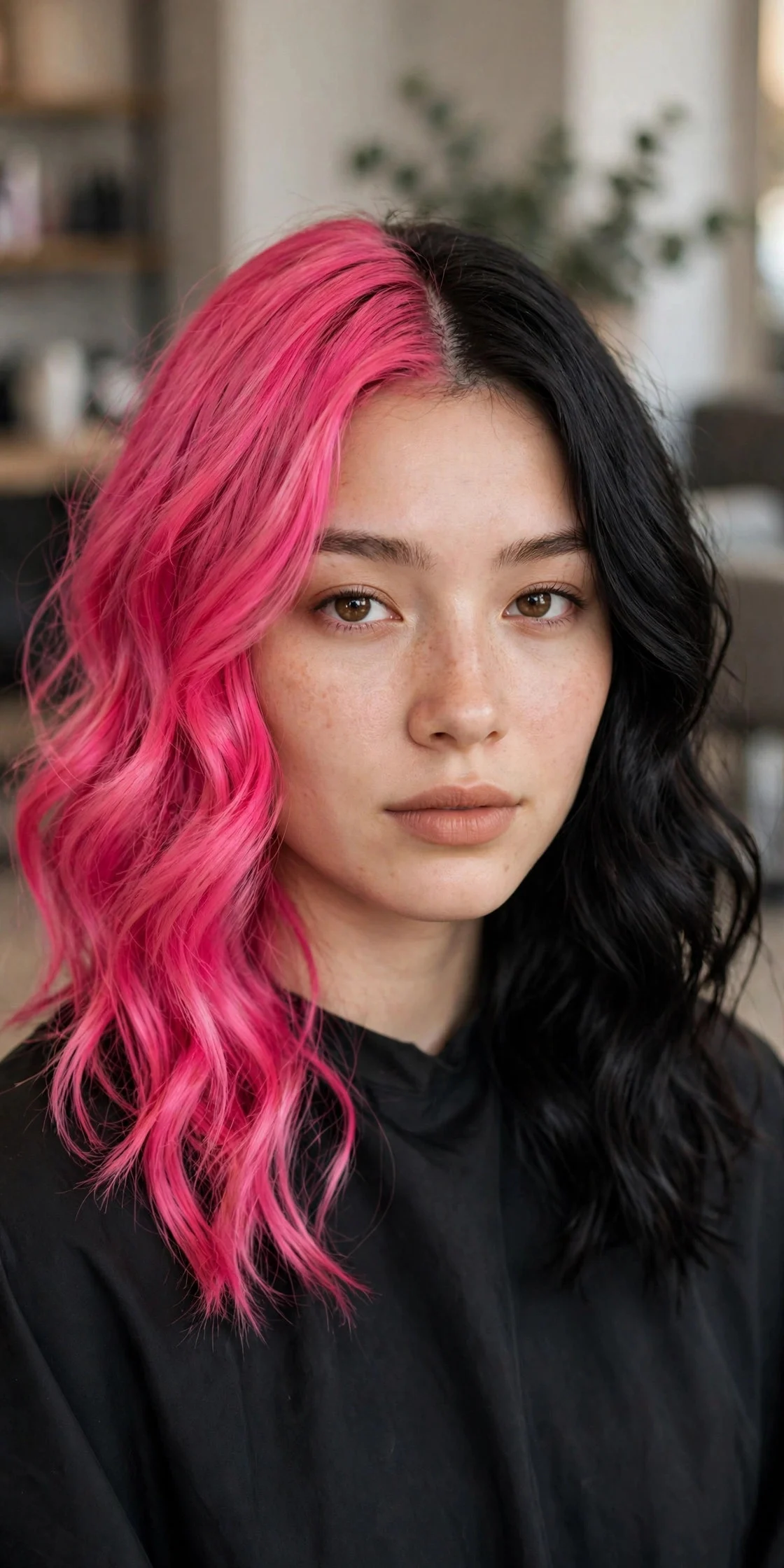 Half Pink, Half Black