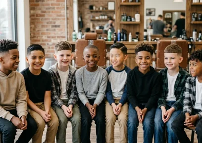 Easy kids haircuts featuring stylish and low-maintenance cuts for straight, wavy, and curly hair.