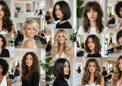 Top hair trends of 2026 featuring popular haircuts, colors, and styling ideas