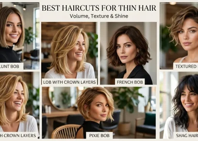 Best haircuts for thin hair that add natural volume
